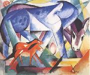 Franz Marc, The First Animals (mk34)